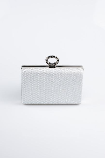 Sac de Soirée Luxe Argent SH862