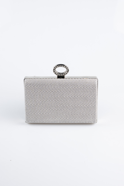 Sac de Soirée Luxe Platine SH862