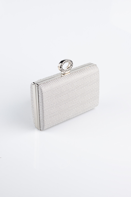 Sac de Soirée Luxe Platine SH862