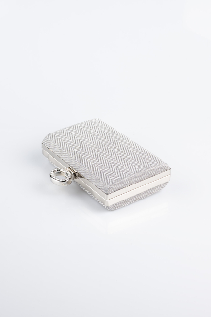 Sac de Soirée Luxe Platine SH862