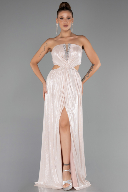 Robe de Soirée Longue Poudre ABU6127