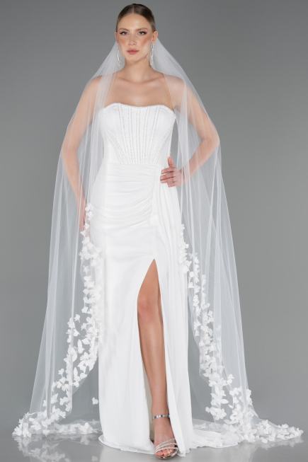 Voile De Mariage Blanc ABK06