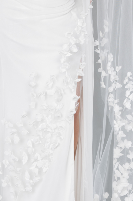Voile De Mariage Blanc ABK06