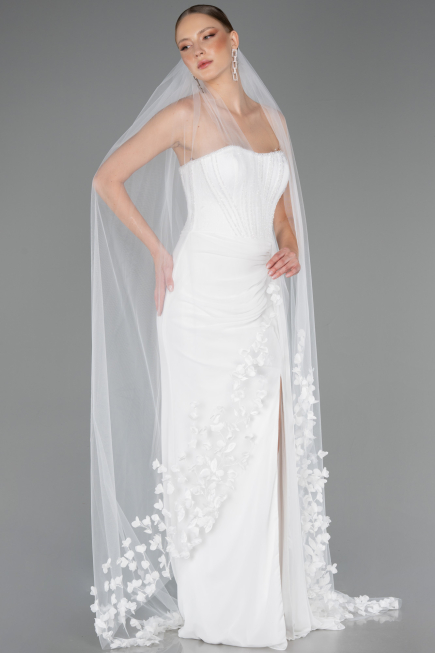 Voile De Mariage Blanc ABK06
