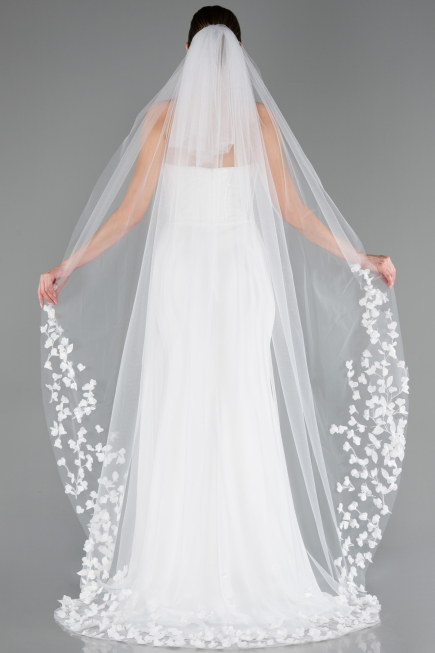 Voile De Mariage Blanc ABK06