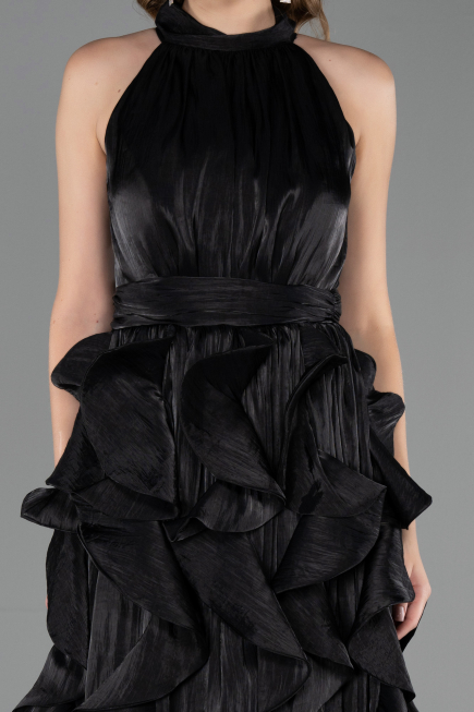 Robe de Soirée Longue Noir ABU6571