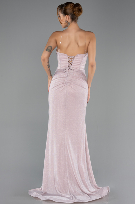 Robe de Soirée Longue Poudre ABU6599