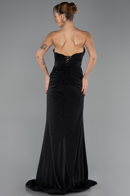 Robe de Soirée Longue Noir ABU6599