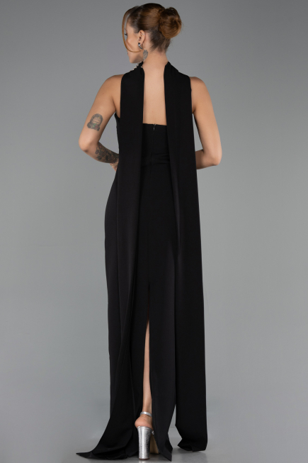 Robe de Soirée Longue Noir ABU6601