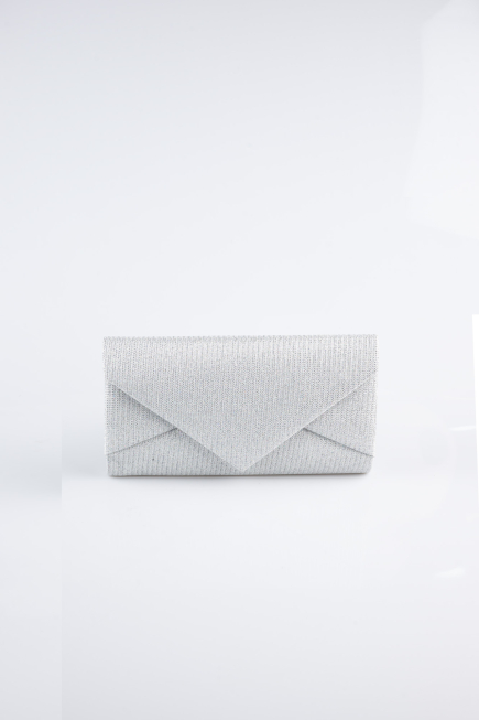 Sac de Soirée Luxe Argenté Argent SH840