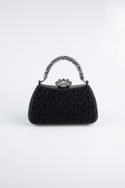 Sac de Soirée Luxe Noir KC711