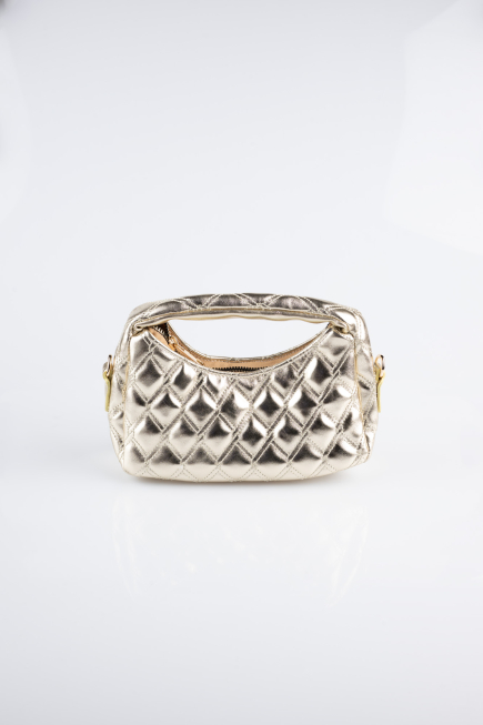 Sac de Soirée Luxe Cuir Or KC410