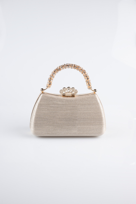 Sac de Soirée Coupe Au Laser Or KC711