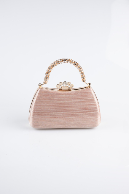 Sac de Soirée Coupe Au Laser Rose KC711