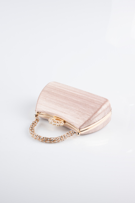 Sac de Soirée Coupe Au Laser Rose KC711