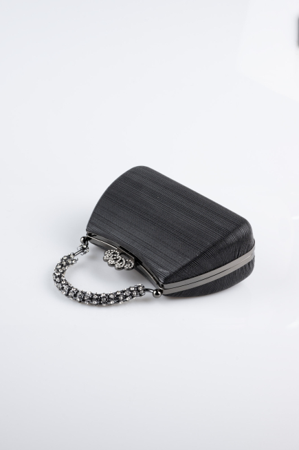 Sac de Soirée Coupe Au Laser Noir KC711