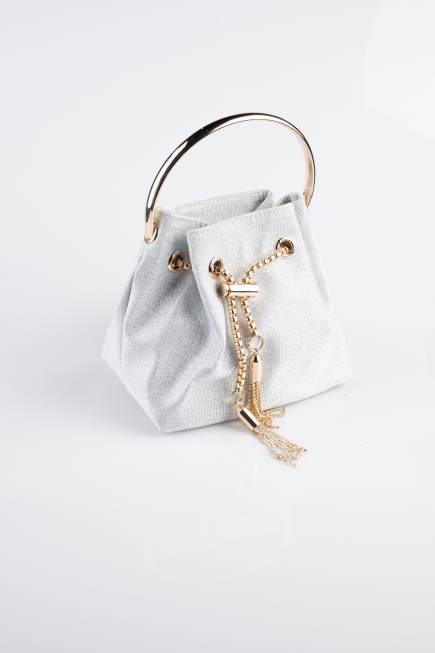 Sac de Soirée Luxe Argenté Argent KC171