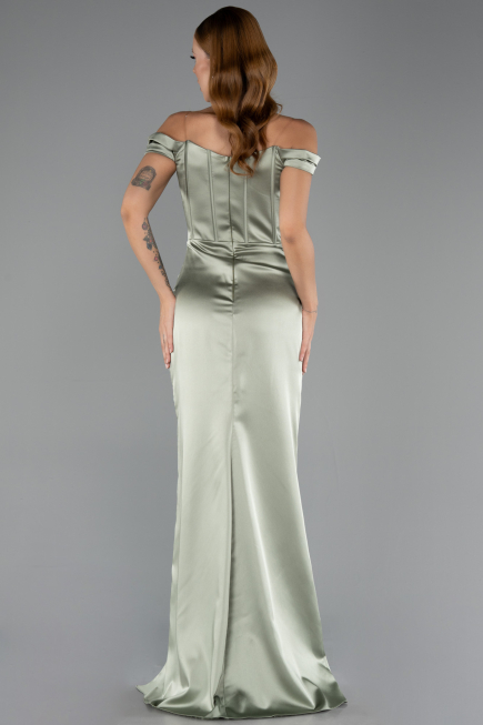 Robe de Soirée Longue Satin  ABU6574