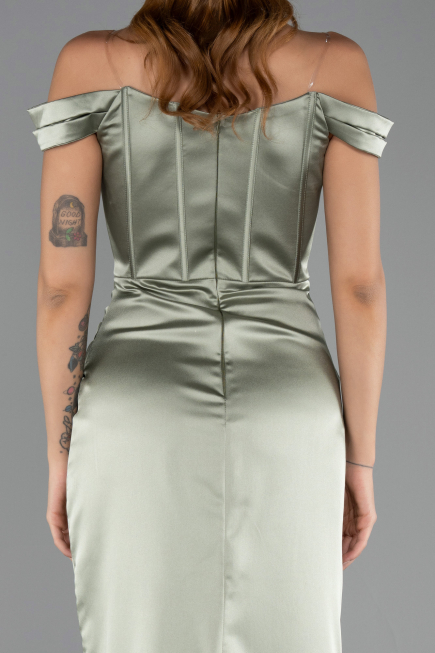 Robe de Soirée Longue Satin  ABU6574