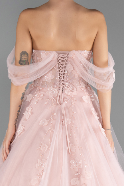 Robe Haute Couture Longue Poudre ABU6637