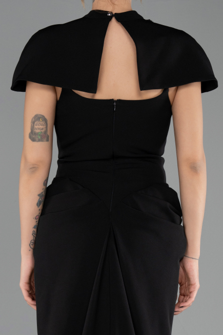 Robe de Soirée Longue Noir ABU6645