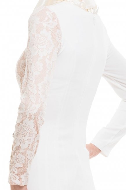 Kemik Tesettür Abiye Elbise AL8203