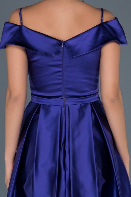 Robe de Soirée Courte Pourpre ABK309