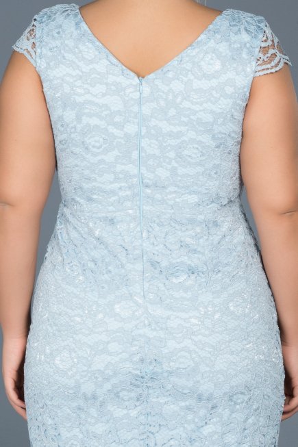 Robe Grande Taille Courte Glace ABK010