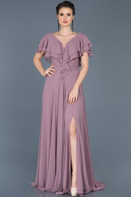 Robe de Fiançaille Longue Lavande ABU032