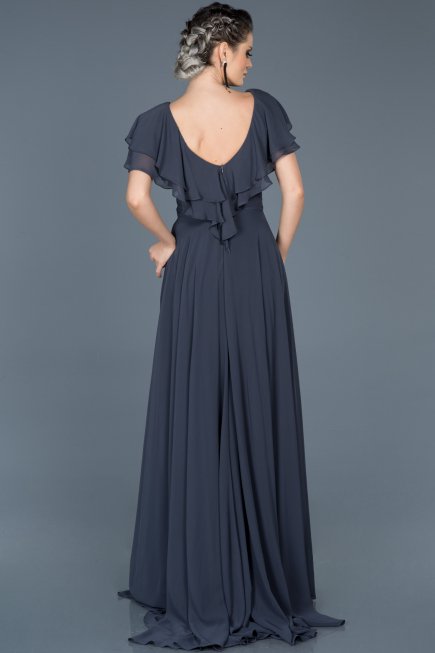 Robe de Fiançaille Longue Indigo ABU032