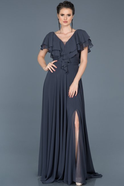 Robe de Fiançaille Longue Indigo ABU032