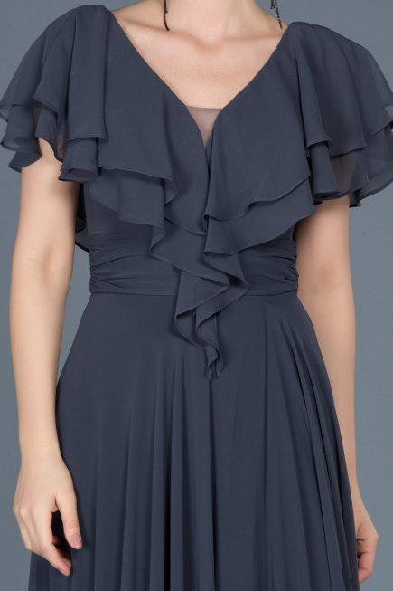 Robe de Fiançaille Longue Indigo ABU032