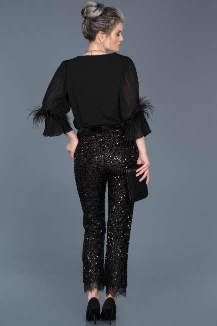 Pantalon Noir AB7933