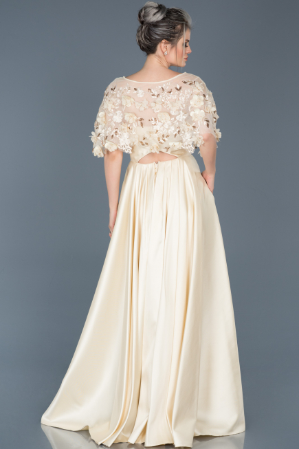 Robe de Soirée Longue Blanc ABU115