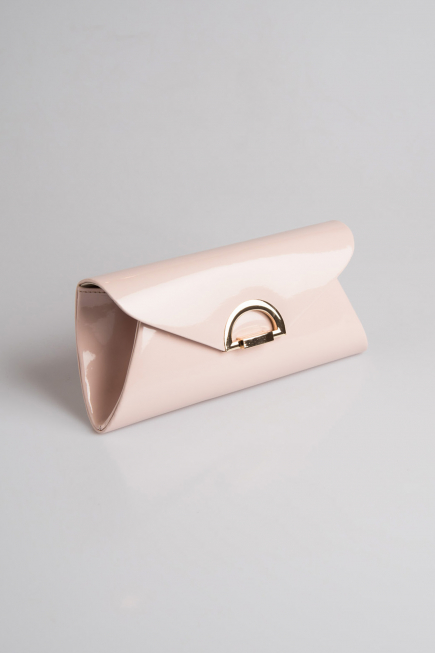 Sac Portefeuille Cuir Verni Poudre V452