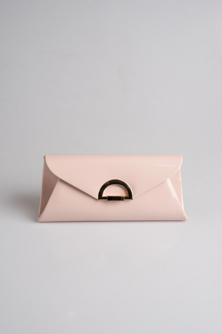 Sac Portefeuille Cuir Verni Poudre V452