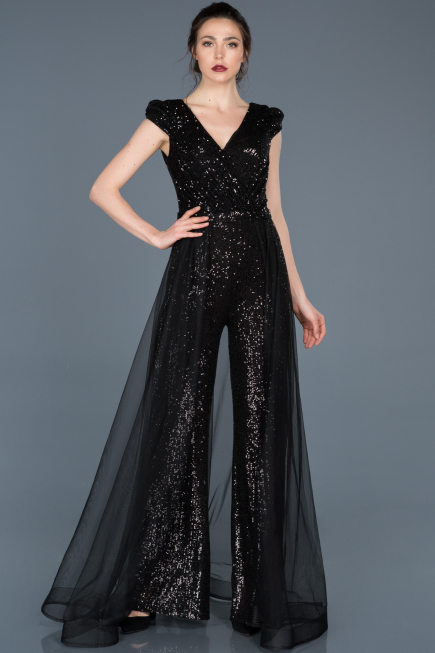 Robe de Soirée Noir ABT024