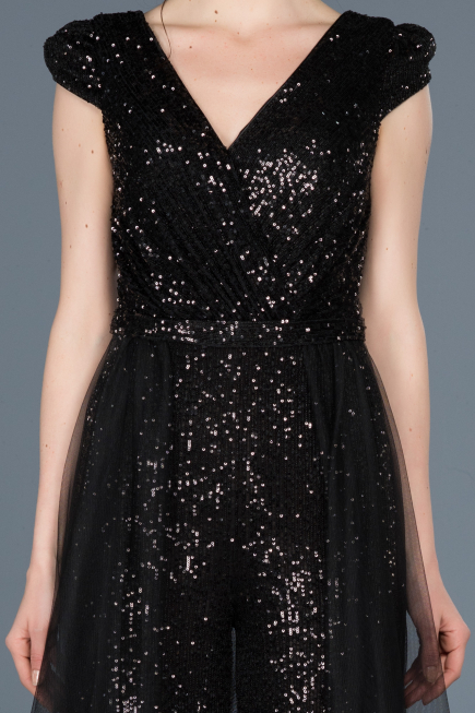 Robe de Soirée Noir ABT024