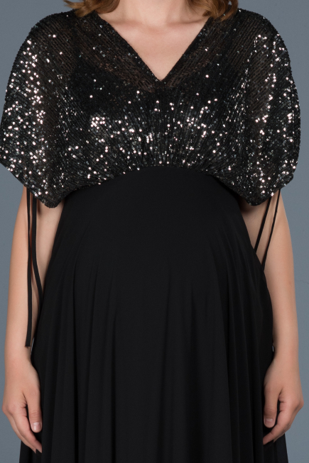 Robes de Soiree de Gross Longue Anthracite ABU746