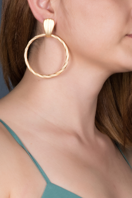 Boucle d'Oreille Or BJ029