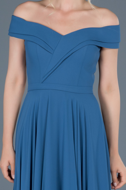 Robe de Fiançaille Longue Indigo ABU012