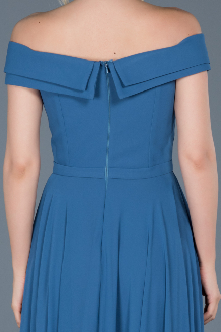 Robe de Fiançaille Longue Indigo ABU012